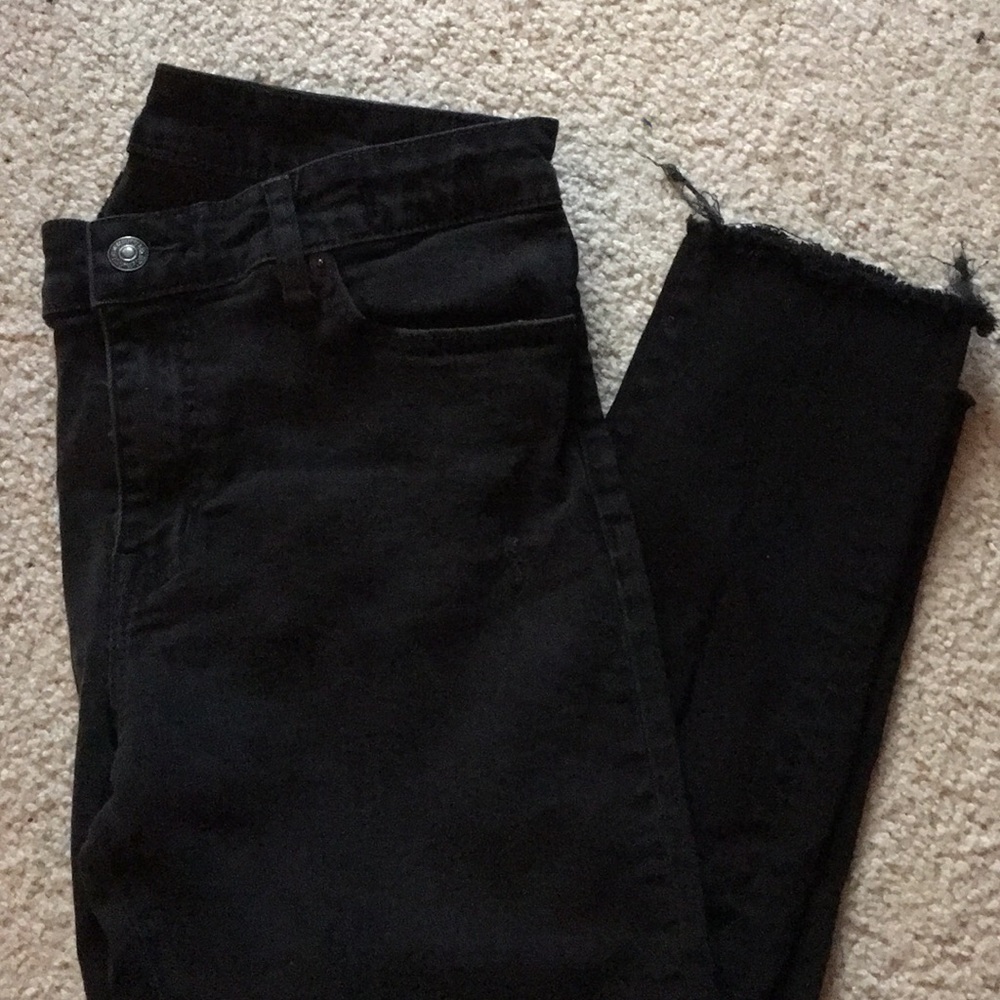 Ralph Lauren Distressed Skinny Jeans
